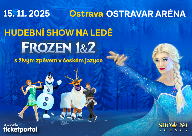 FROZEN 1&2 - HUDEBNÍ SHOW NA LEDĚ